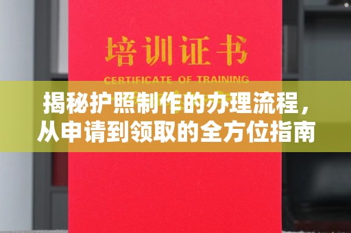 铜仁揭秘护照制作的办理流程，从申请到领取的全方位指南