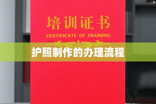 铜仁护照制作的办理流程