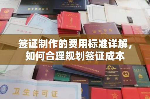 铜仁签证制作的费用标准详解，如何合理规划签证成本